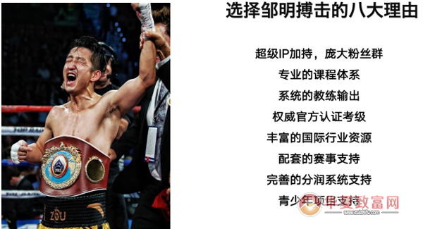 邹市明搏击健身中心加盟